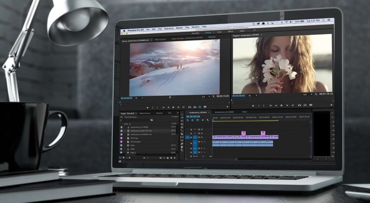 Video Editing Master course with Adobe Premiere Pro CC from beginner to a Pro.