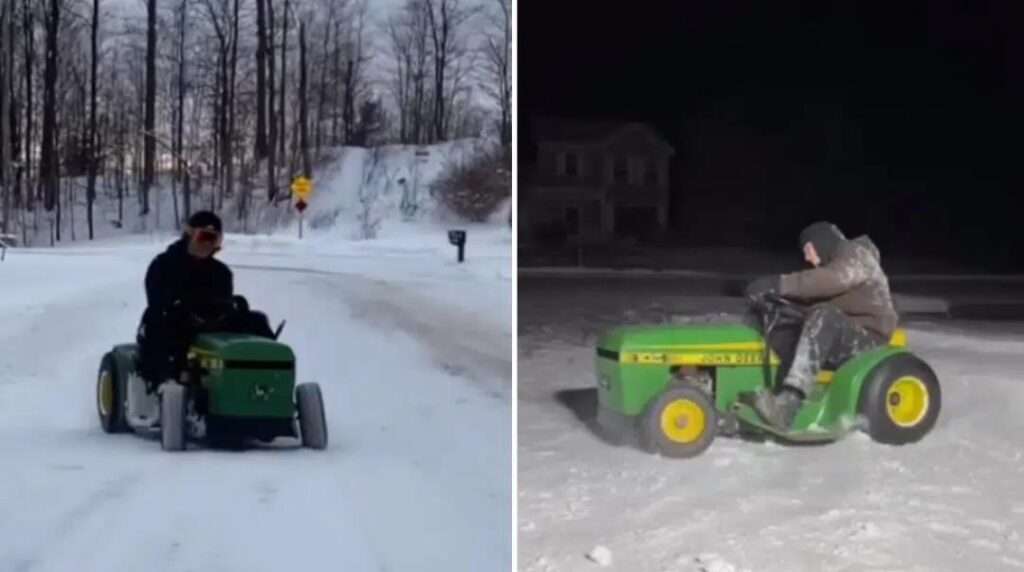 How This Guy Turned a Lawn Mower into a Speedy Drift Machine