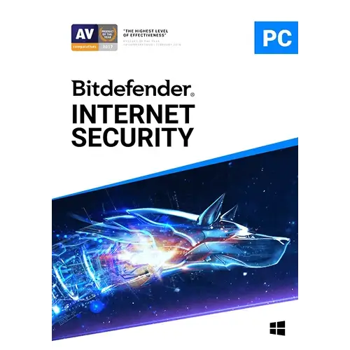 BITDEFENDER INTERNET SECURITY 1 PC, 1 YEAR